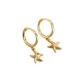 Starfish Sterling Silver Earrings for Women – Elegant Ocean-Inspired Jewelry