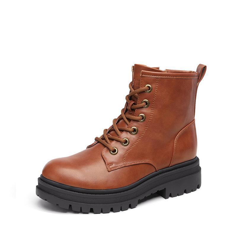 Women’s Lace-Up Over-the-Knee Boots – Flat Fashion Booties