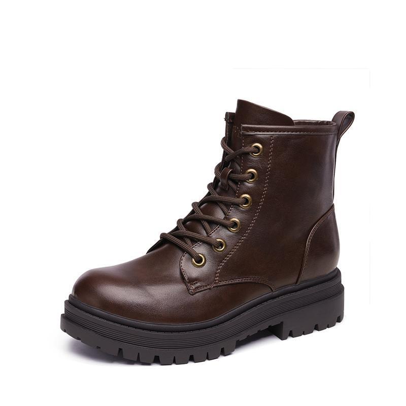 Women’s Lace-Up Over-the-Knee Boots – Flat Fashion Booties