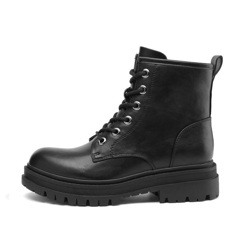 Women’s Lace-Up Over-the-Knee Boots – Flat Fashion Booties