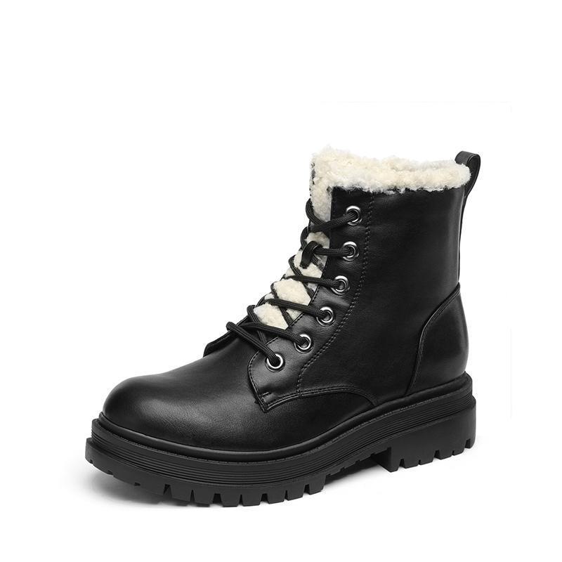 Women’s Lace-Up Over-the-Knee Boots – Flat Fashion Booties